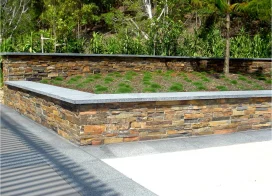 Kakadu Ledgestone stone cladding Retaining Wall