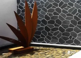 Ebony on mesh crazy paving tiles and pavers outdoor tiles outdoor pavers dark tiles black tiles