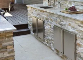 Stack stone Bunnings cheap stone tiles wall accent rock walls